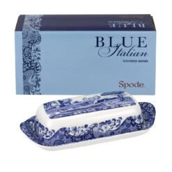 Spode Blue Italian Botervloot -Gense Verkoop 37757 01 03 532eaa4715