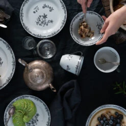 Rörstrand Ostindia Svart Kom -Gense Verkoop 38010 01 05 a637605c20