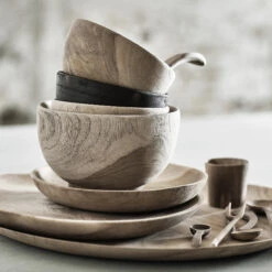 Muubs Teak Kom 12 Cm -Gense Verkoop 41447 01 02 6581da0739