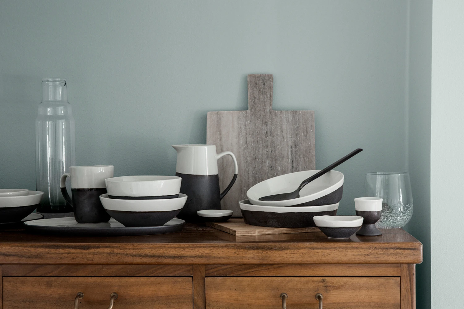 Broste Copenhagen Esrum Schotel Ovaal 26,5x39 Cm 4 Broste Copenhagen Esrum Schotel Ovaal 26,5x39 Cm - Afbeelding 2