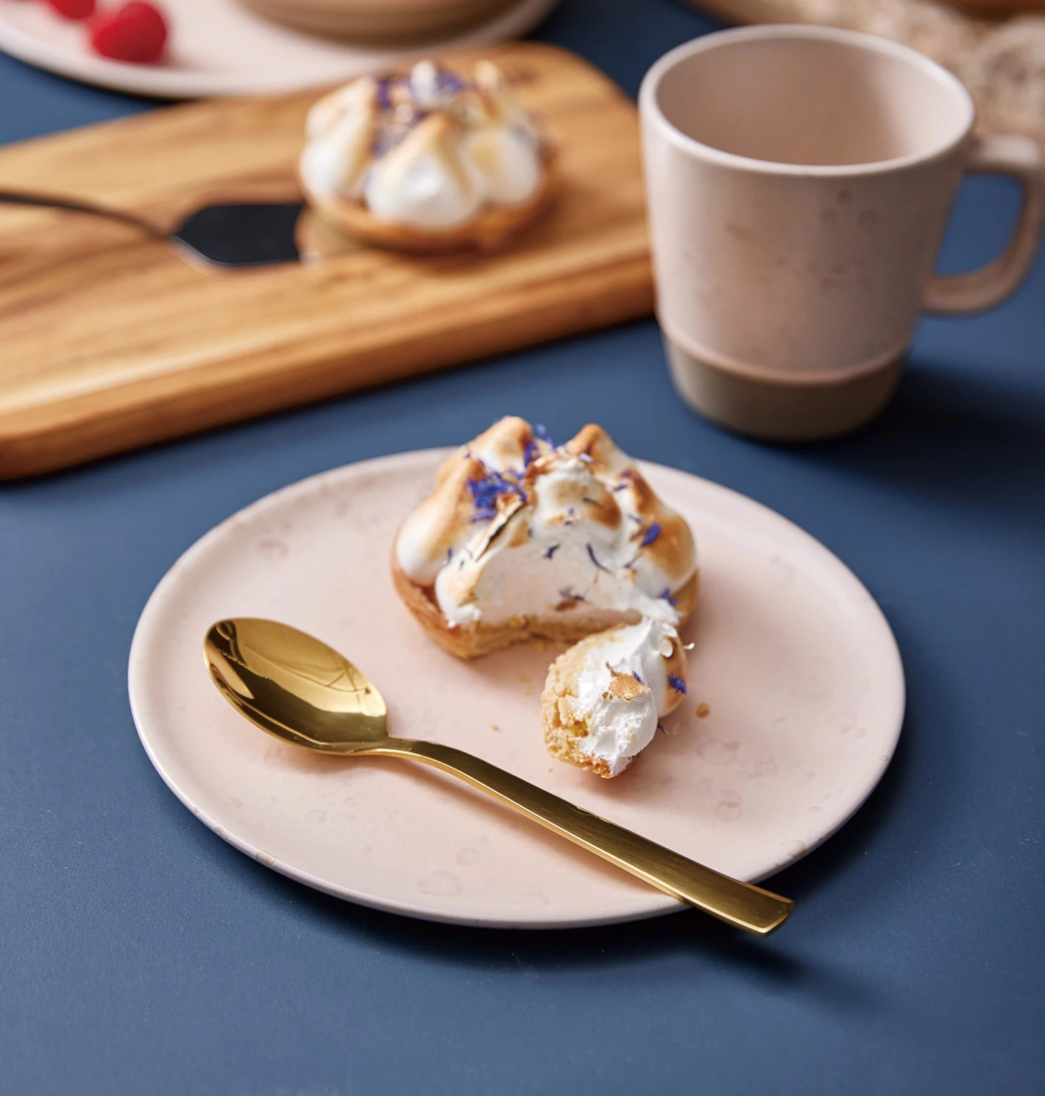 Aida Raw Dessertlepel 4-pack 4 Aida Raw Dessertlepel 4-pack - Afbeelding 2