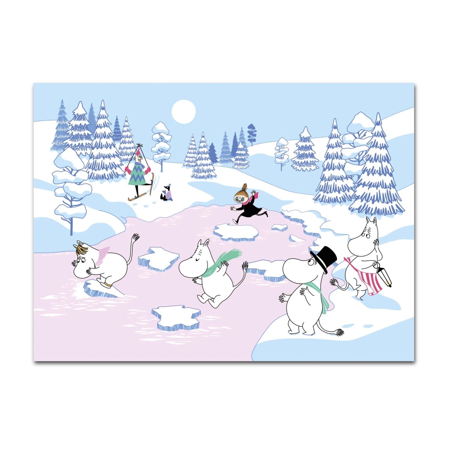 Moomin Placemat Winter 2022 27,5x40 Cm 3 Moomin Placemat Winter 2022 27,5x40 Cm