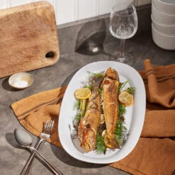 Kähler Hammershøi Serveerschaal Ovaal 40x22,5 Cm -Gense Verkoop 575643 01 41 EnvironmentImage 34abf088ce