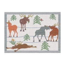Voorkant 13 Clumsy Moose Placemat