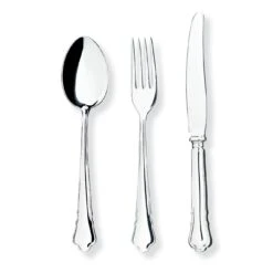 Gense Chippendale Dinervork Zilver -Gense Verkoop p 18940 01 03 79bdda43d5